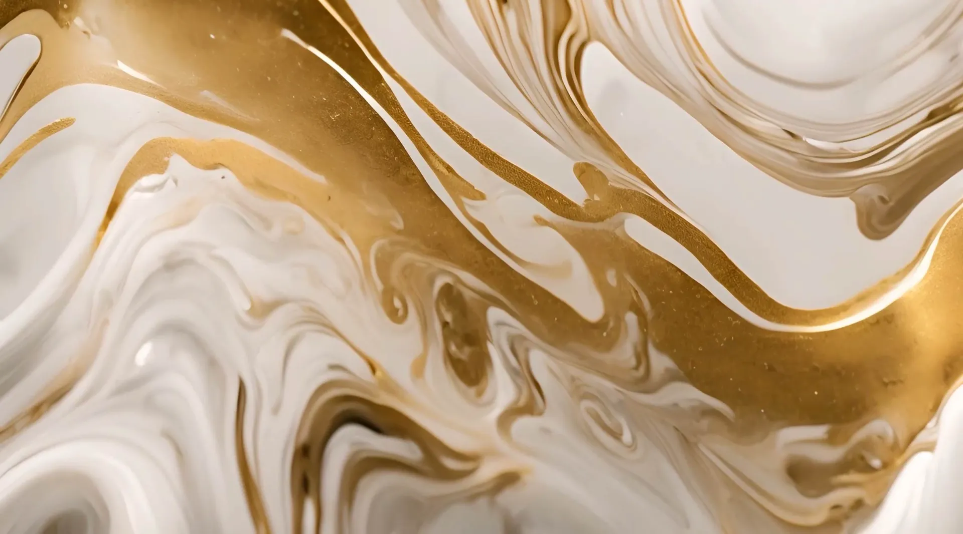 Golden Waves Abstract Backdrop Stock Video